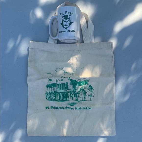 Handbags - St. Petersburg High School Tote Bag and Mug Set, Class of 1967